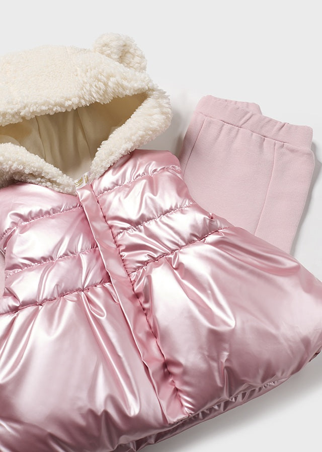 CONJUNTO MAYORAL 3PZ CHALECO CF ALG/PANT. ALG NIÑA - 2614