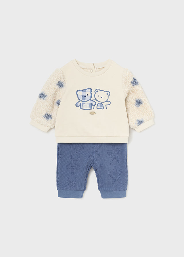 CONJUNTO MAYORAL 4PZA NIÑO 2624 FRES TERRY