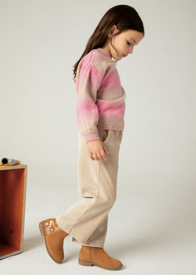 PANTALON MAYORAL PANA PALAZO C/LIGA NIÑA 4544