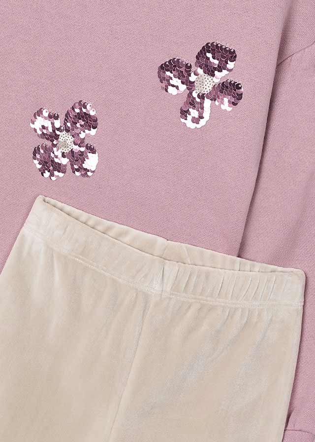 CONJUNTO MAYORAL FRANELA LEGGINS NIÑA 4706