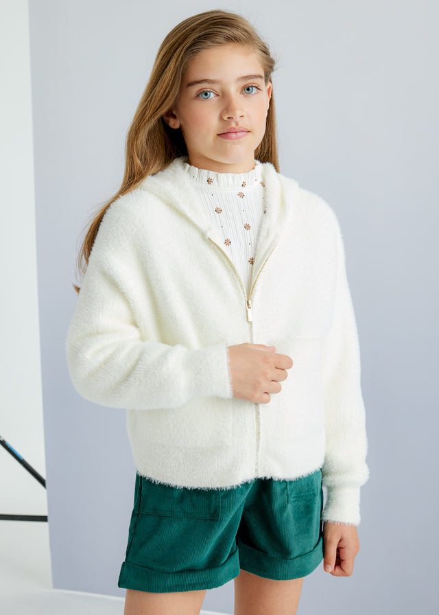 CASACA MAYORAL ANGORA C/CAPUCHA NIÑA - 7317