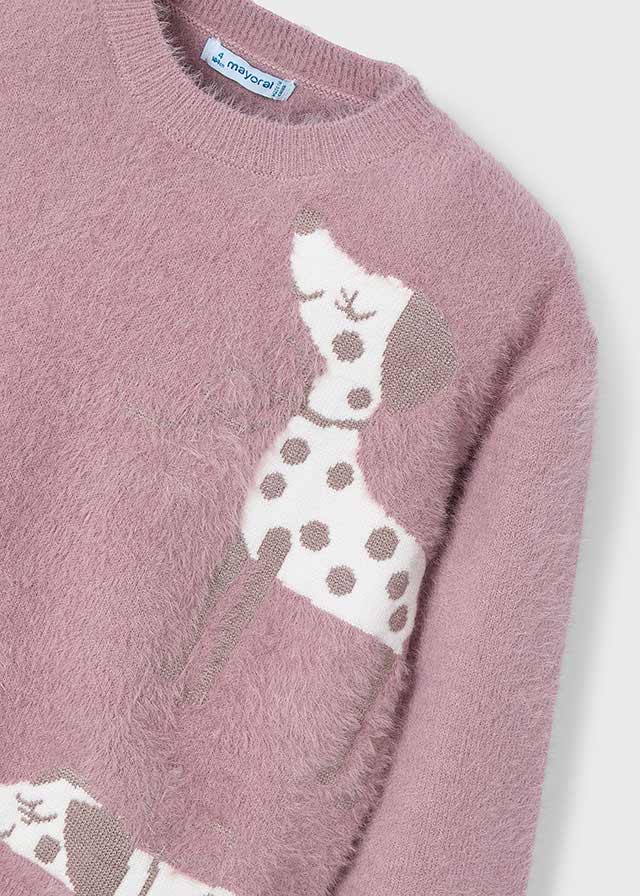 CHOMPA MAYORAL ANGORA PERRITOS NIÑA 4356