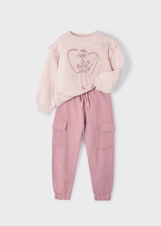 CONJUNTO MAYORAL FRRESH TERRY NIÑA 4887