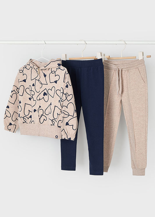 CONJUNTO MAYORAL FRANELA C/ 2 PANT. NIÑA - 4888